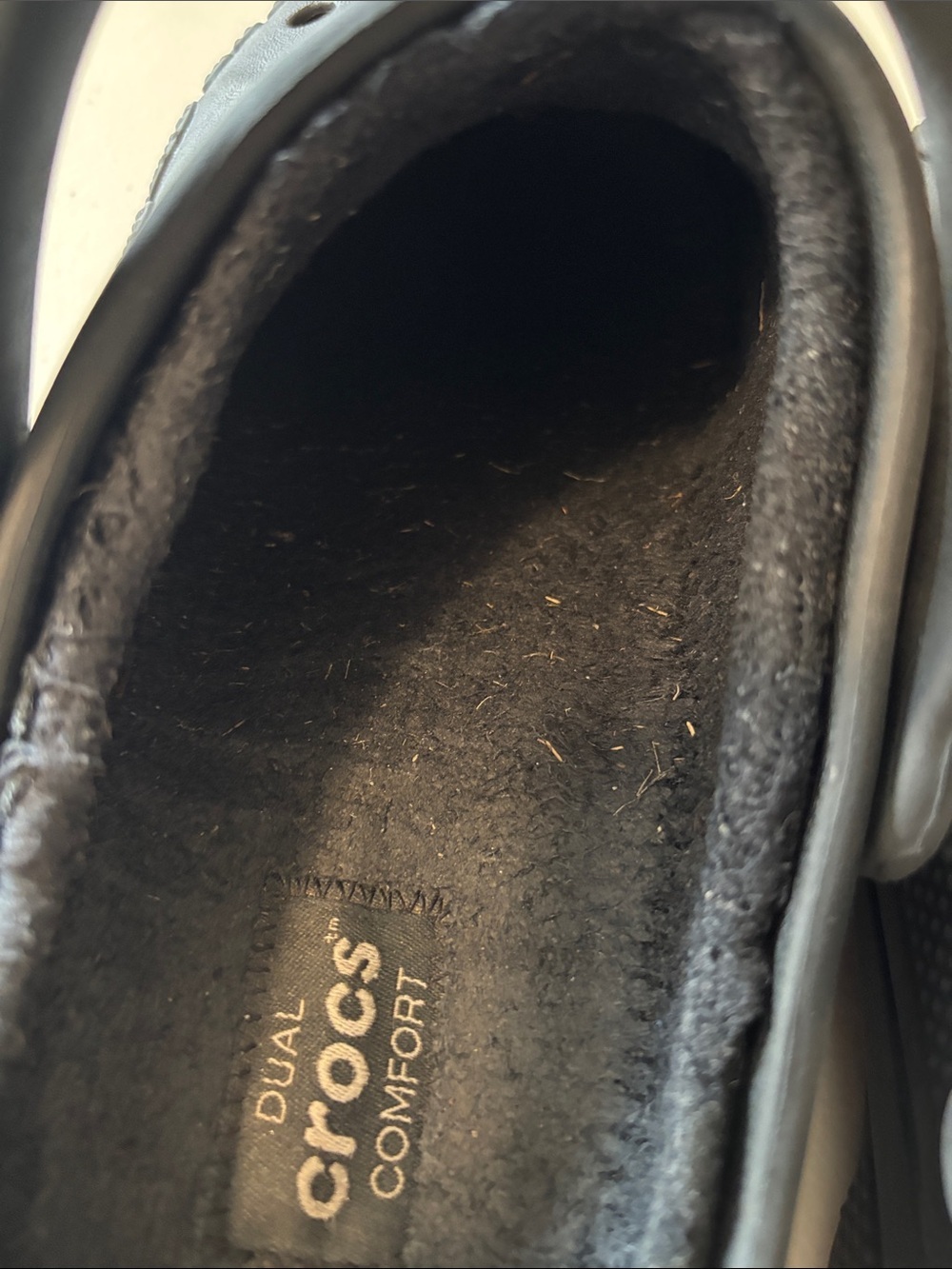CROCS Black Classic Dasher Mens Size 9 Womens Size 11 Casual Camping Warm - Picture 6 of 7